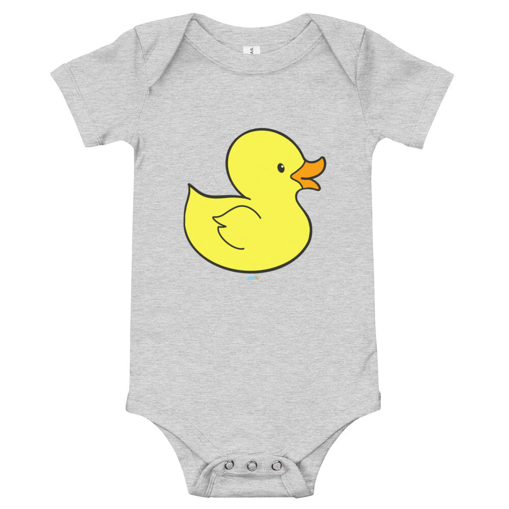 Duck Baby one piece, bodysuit, onesie. Design by My VoxSongs