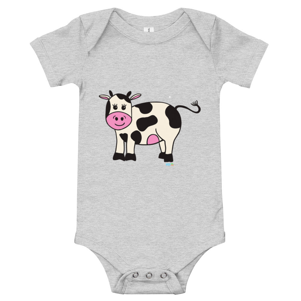 Cow Onesie | Old MacDonald Had A Farm Baby Bodysuit/Onesie.