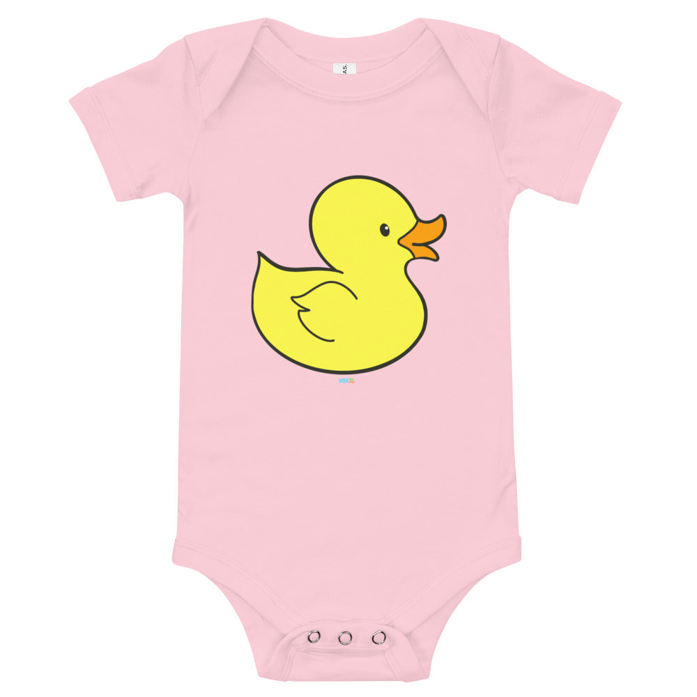 Duck Baby one piece, bodysuit, onesie. Design by My VoxSongs