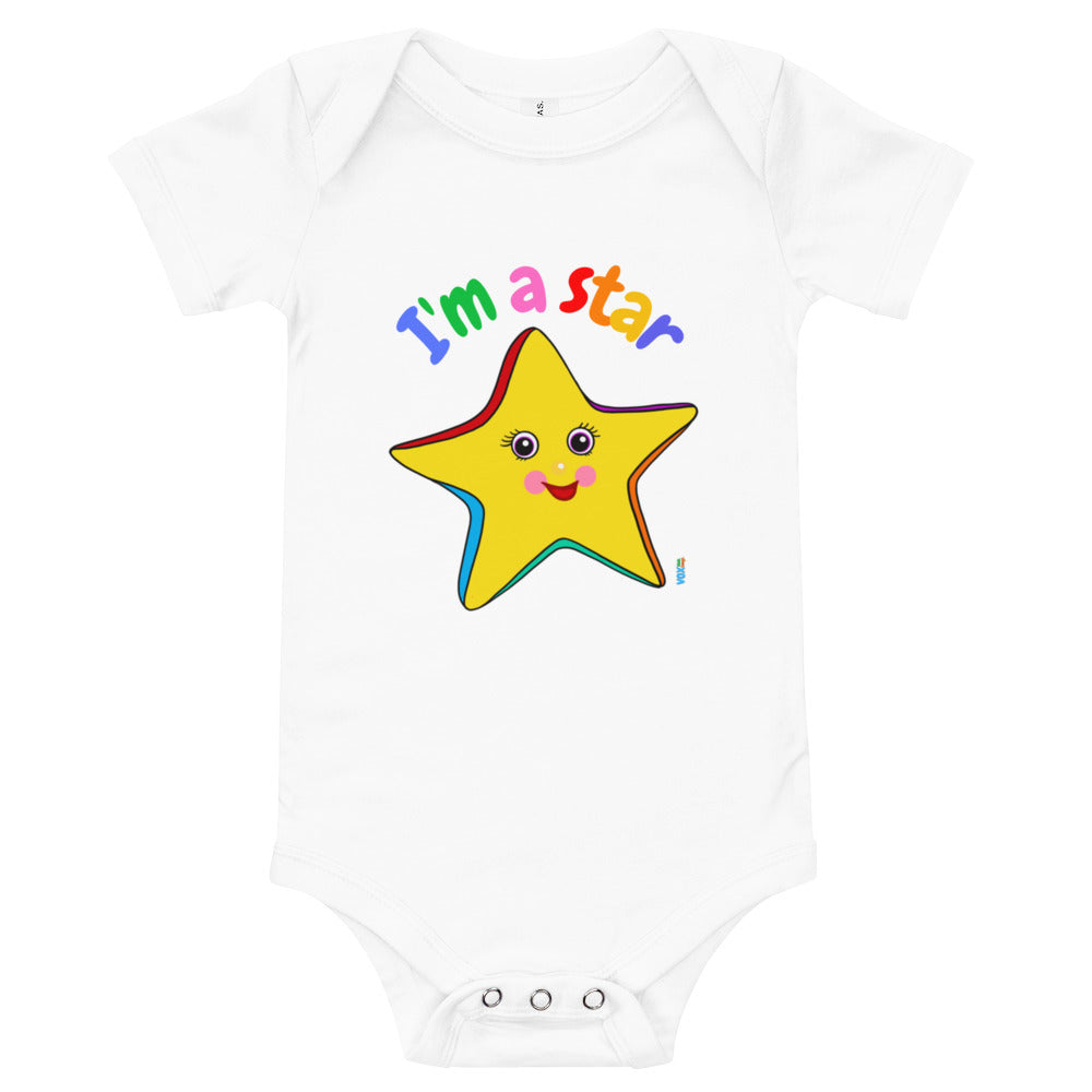 Twinkle Star One-Piece/Onesie | Twinkle Twinkle Little Star Baby & Toddler Onesies.  By MyVoxSongs