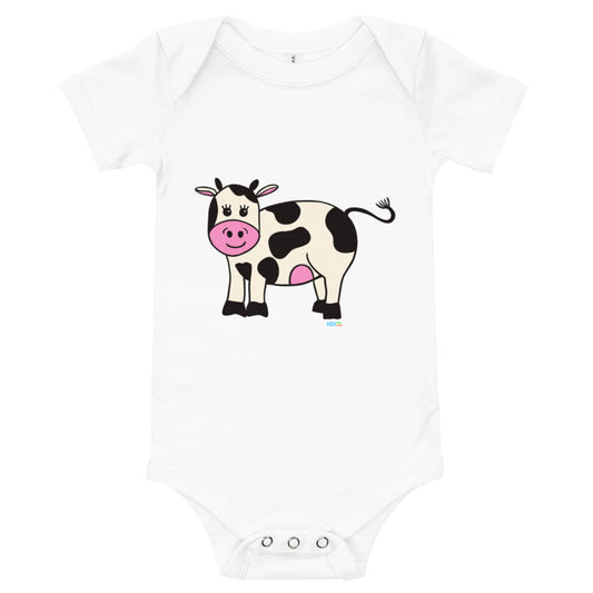 Cow Onesie | Old MacDonald Had A Farm Baby Bodysuit/Onesie.