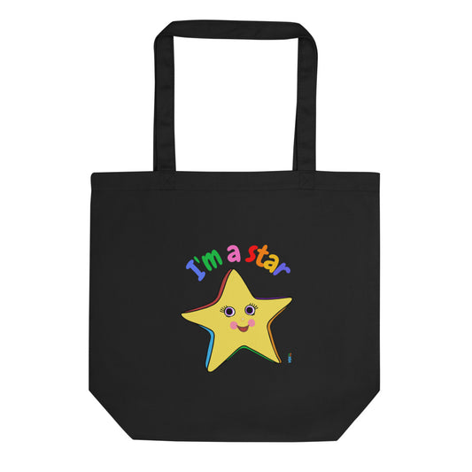 I'm A Star Eco Tote Bag | Twinkle Twinkle Little Star by VoxSongs