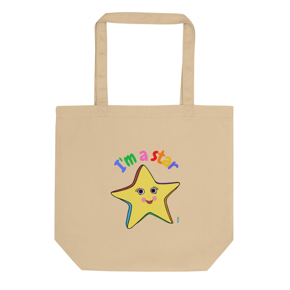 I'm A Star Eco Tote Bag | Twinkle Twinkle Little Star by VoxSongs