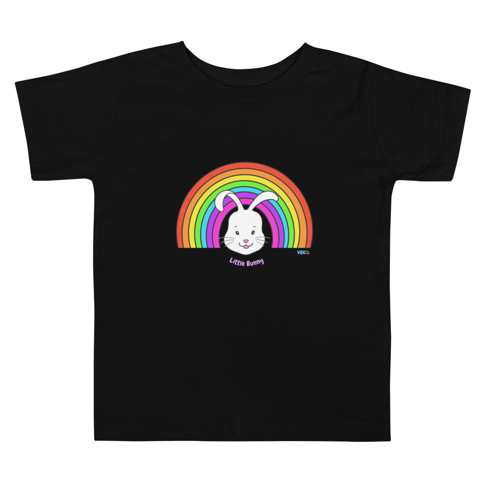 Rainbow toddler & kids T-Shirt | Little Bunny Toddler T-Shirt by My VoxSongs