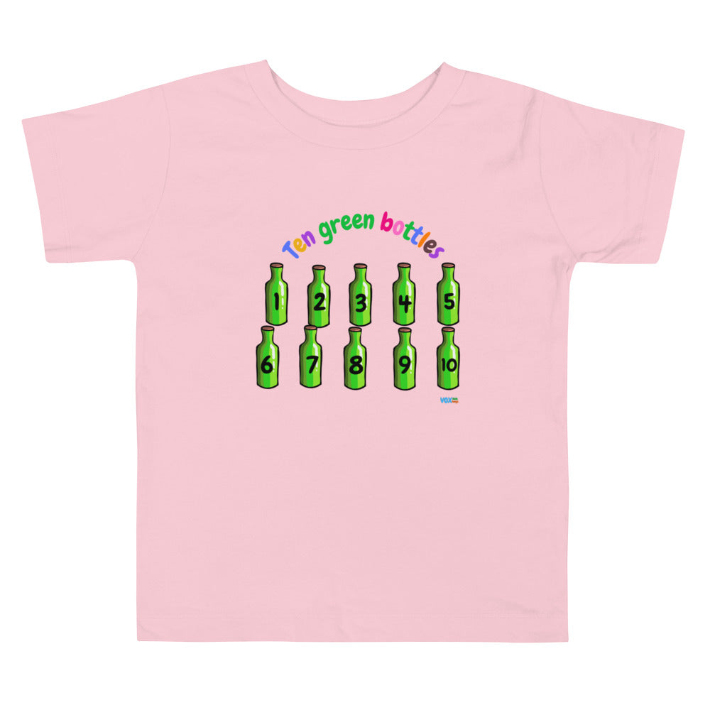 10 Green Bottles Toddler T-Shirt