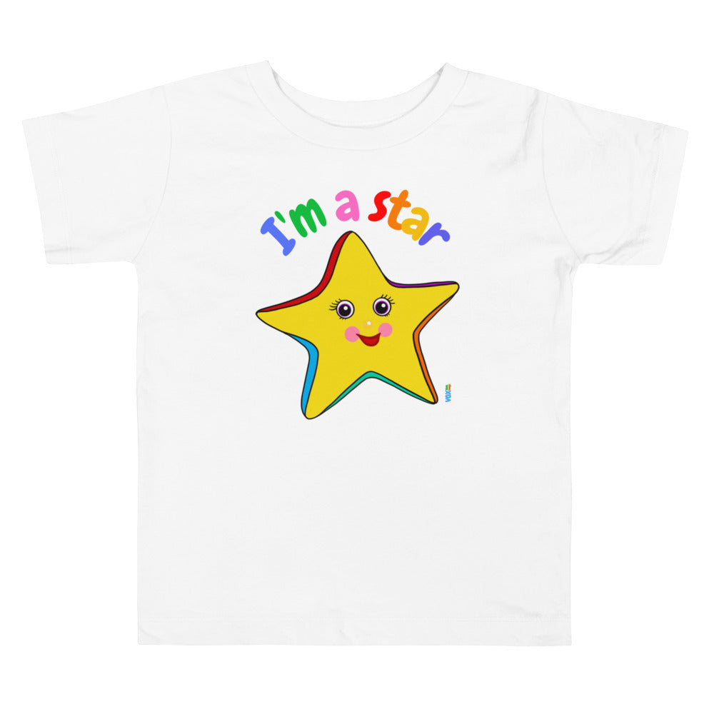 Star T-Shirt | Twinkle Twinkle Little Star Toddler & Kids T-shirt. By MyVoxSongs