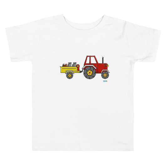 Tractor T-Shirt | Old MacDonald Had A Farm Toddler Short Sleeve Tee